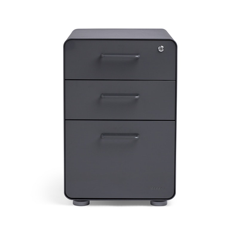 Charcoal Stow 3-Drawer File Cabinet,Charcoal,hi-res image number 4