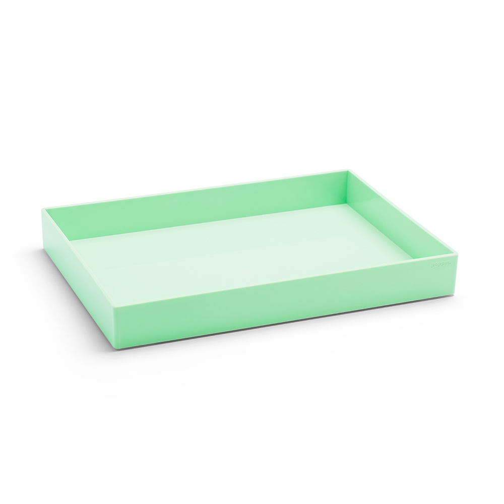 Mint Large Accessory Tray Desk Accessories Poppin