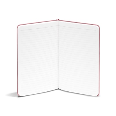 Poppin Large Dove Gray Velvet Spiral Notebook - Each
