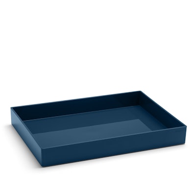 Slate Blue Large Accessory Tray