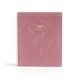 Dusty Rose Velvet Large Spiral Notebook,Dusty Rose,hi-res