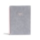 Dove Gray Velvet Medium Spiral Notebook,Dove Gray,hi-res