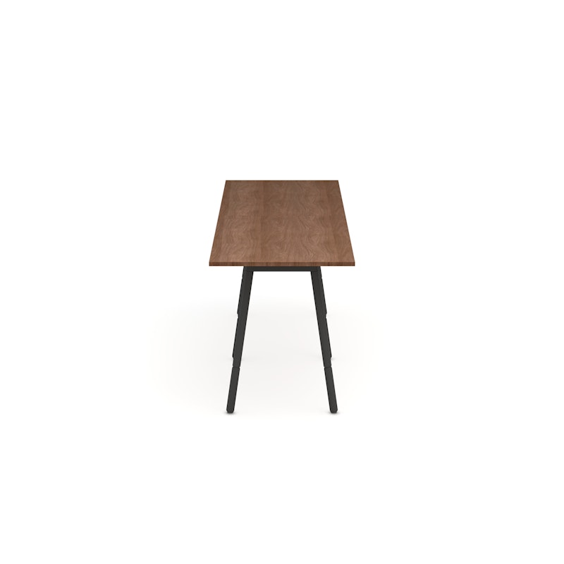 Series A Standing Table, Walnut, 144x36", Charcoal Legs,Walnut,hi-res image number 3.0