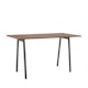 Series A Standing Table, Walnut, 72x36", Charcoal Legs,Walnut,hi-res