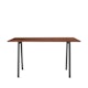 Series A Standing Table, Walnut, 72x36", Charcoal Legs,Walnut,hi-res
