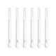 White Signature Ballpoint Pens with Black Ink, Set of 6,,hi-res