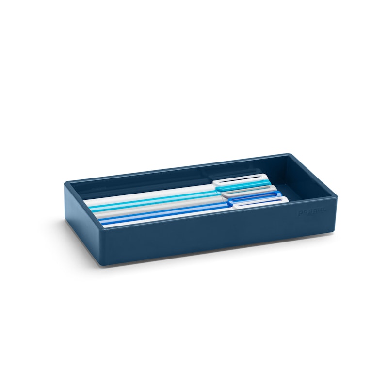 Slate Blue Small Accessory Tray,Slate Blue,hi-res image number 2