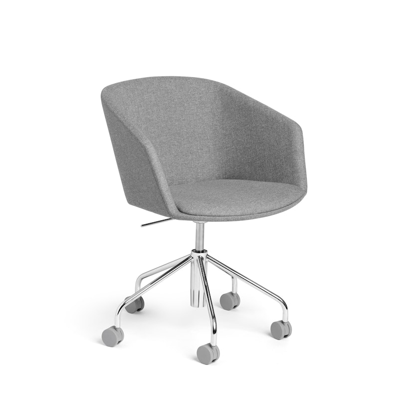 Gray Pitch Meeting Chair,Gray,hi-res image number 1