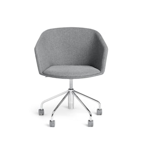 Gray Pitch Meeting Chair
