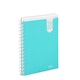Aqua Medium 18-Month Pocket Book Planner, 2019-2020,Aqua,hi-res