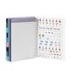 Aqua Medium 18-Month Pocket Book Planner, 2019-2020,Aqua,hi-res