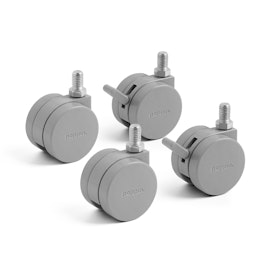Gray Casters, Set of 4