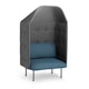 Dark Blue + Dark Gray QT Privacy Lounge Chair with Canopy,Dark Blue,hi-res
