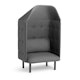 Dark Gray QT Privacy Lounge Chair with Canopy,Dark Gray,hi-res