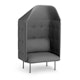 Dark Gray QT Privacy Lounge Chair with Canopy,Dark Gray,hi-res