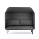 Dark Gray QT Privacy Lounge Sofa with Canopy,Dark Gray,hi-res