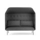 Dark Gray QT Privacy Lounge Sofa with Canopy,Dark Gray,hi-res