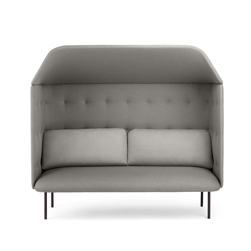 Gray QT Privacy Lounge Sofa with Canopy,Gray,hi-res image number 5