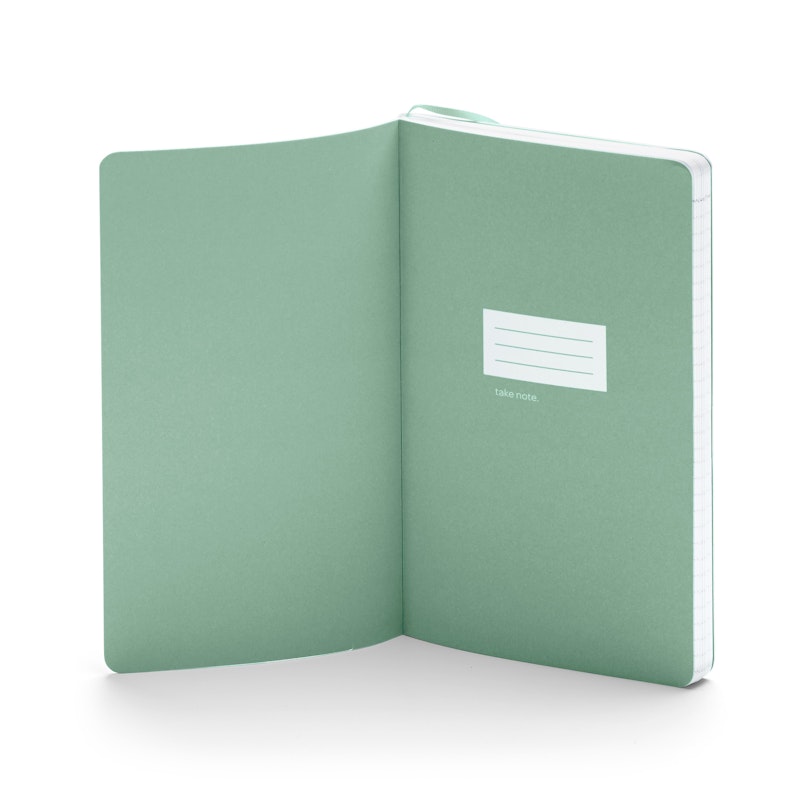 Sage Medium Soft Cover Notebook,Sage,hi-res image number 4
