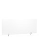 Frost White Writable Glass Panel, 45 x 17.5", Face-to-Face,,hi-res