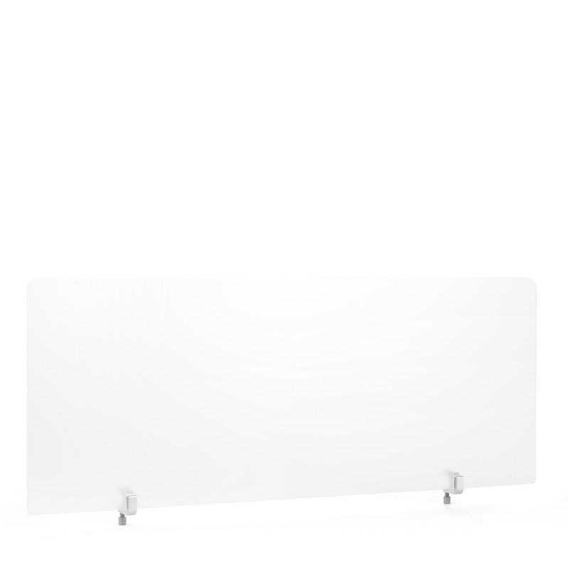 Frost White Writable Glass Panel, 55 x 17.5", Face-to-Face,,hi-res image number 1