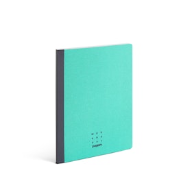 Turquoise Work Happy Medium Bound Notebook