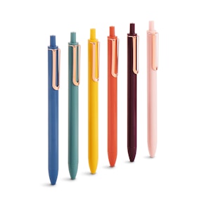 Assorted Desert Retractable Gel Luxe Pens, Set of 12,,hi-res