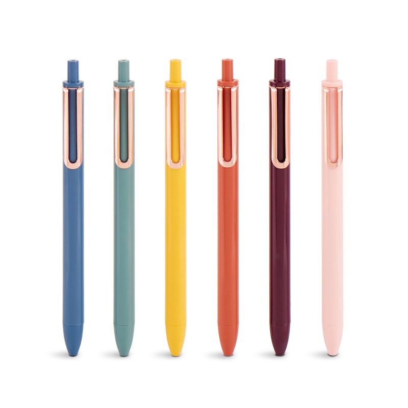 Assorted Desert Retractable Gel Luxe Pens, Set of 12,,hi-res image number 2