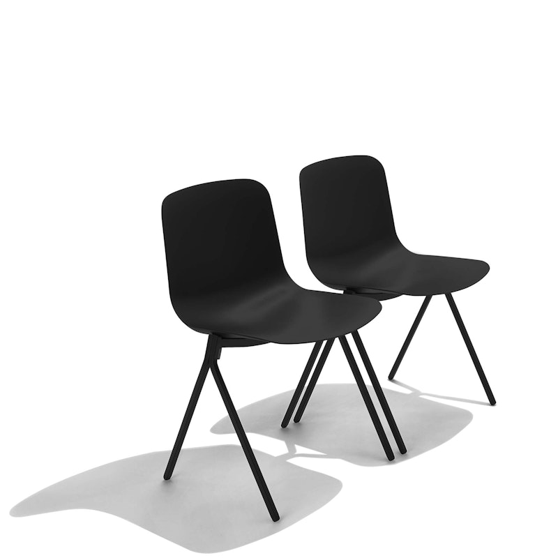 Black Key Side Chair, Set of 2,Black,hi-res image number 2.0