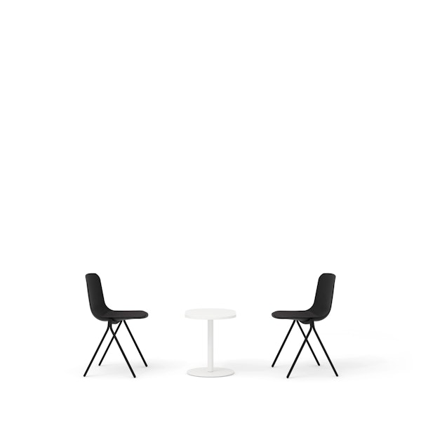Black Key Side Chairs + Tucker Side Table Set,Black,hi-res