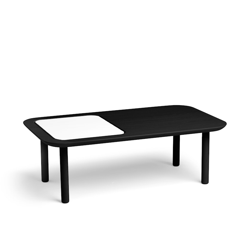 Black Take Note Coffee Table + Memo Pad,Black,hi-res image number 0.0