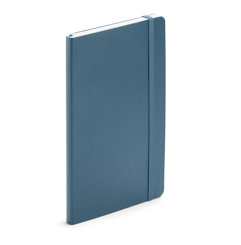 Slate Blue Medium Soft Cover Notebook,Slate Blue,hi-res image number 0.0