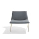 Dark Gray + Brass Velvet Meredith Lounge Chair,Dark Gray,hi-res
