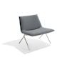 Dark Gray + Nickel Velvet Meredith Lounge Chair,Dark Gray,hi-res