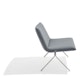 Dark Gray + Nickel Velvet Meredith Lounge Chair,Dark Gray,hi-res
