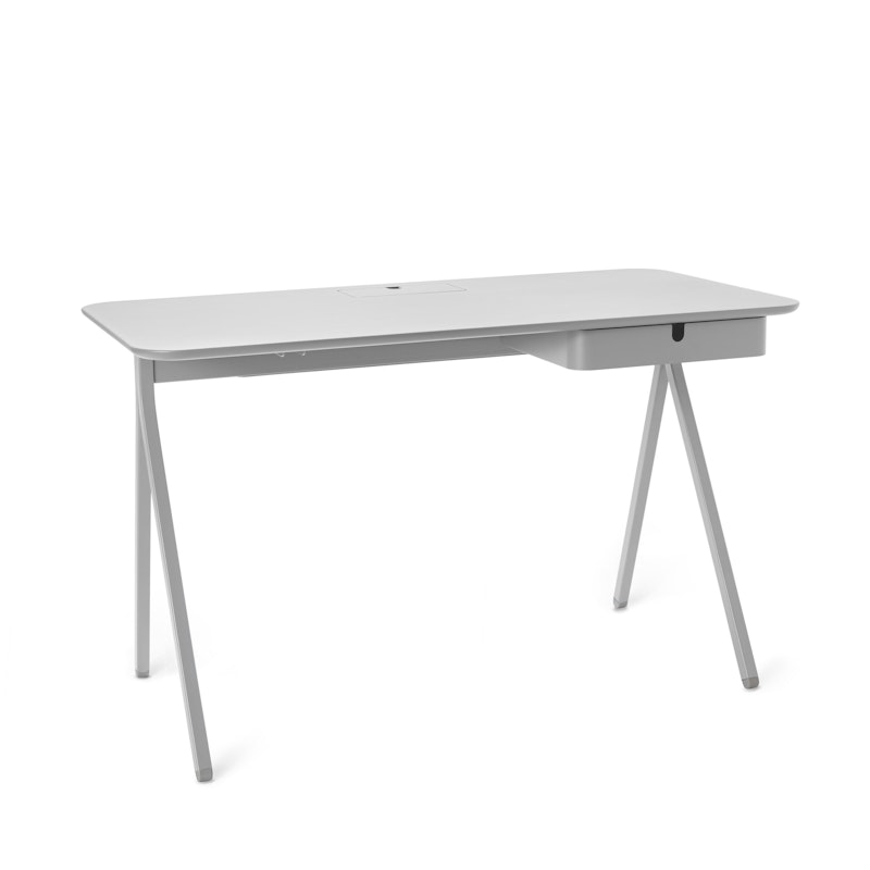 Light Gray Key Desk, 48",Light Gray,hi-res image number 1