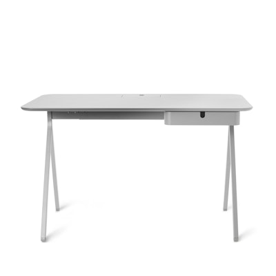 Light Gray Key Desk, 48",Light Gray,hi-res