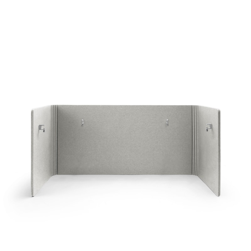 Light Gray Pinnable Fabric Privacy and Modesty Surround, 48",Light Gray,hi-res image number 8