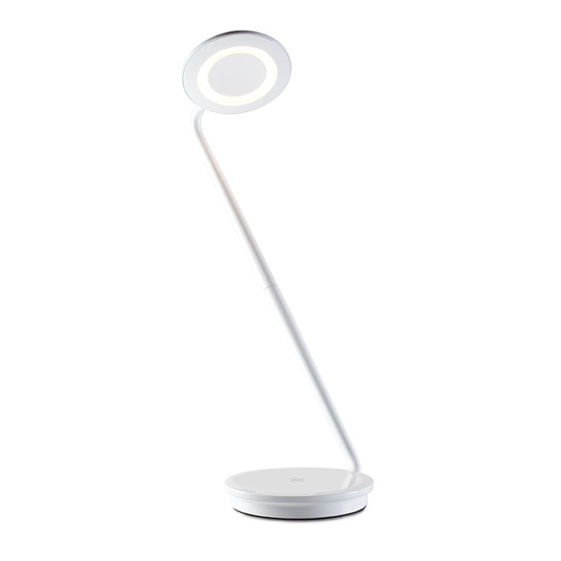 White Pixo Plus Desk Lamp,White,hi-res image number 0.0