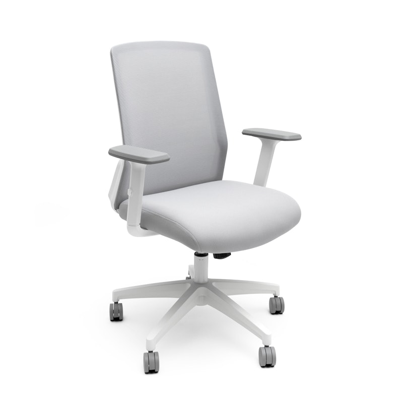 White Nomad Task Chair,White,hi-res image number 0.0
