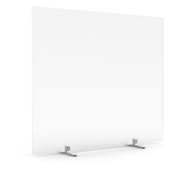 Tall Frost White Privacy Panel, Footed,,hi-res