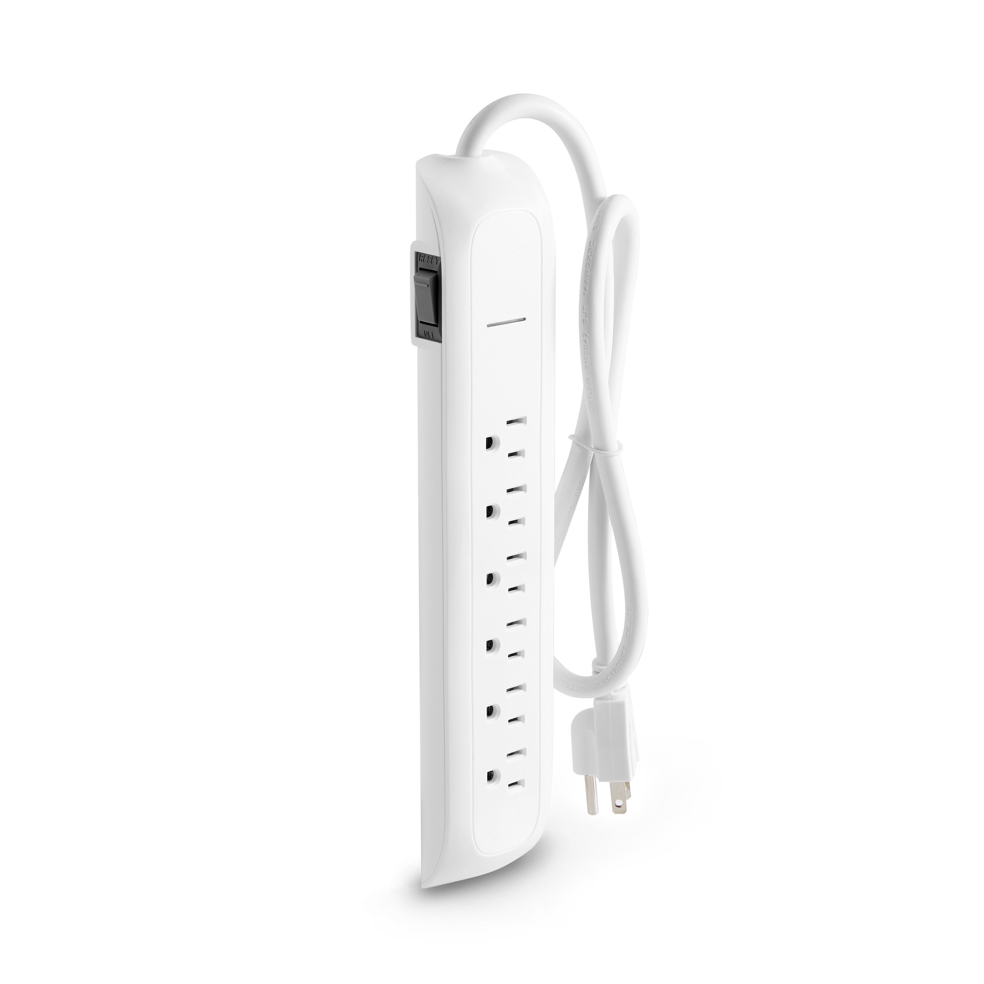 6-Outlet Power Strip, 6' Cord