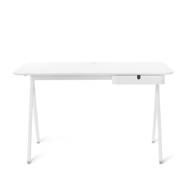 White Key Desk, 48",White,hi-res image number 3