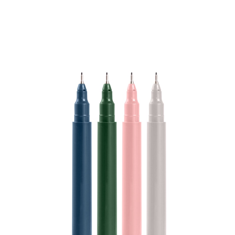 Velvet Assorted Fineliner Pens, Set of 4,Velvet,hi-res image number 2.0