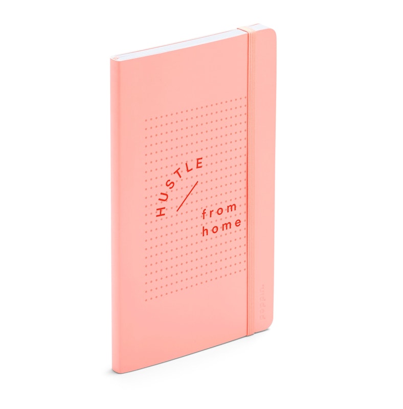 Blush Hustle From Home Medium Soft Cover Notebook,,hi-res image number 1