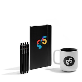 Custom Black Breakfast Meeting Kit