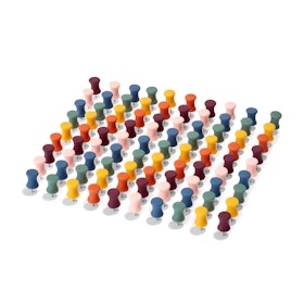 Desert Assorted Push Pins, Set of 100,Assorted,hi-res