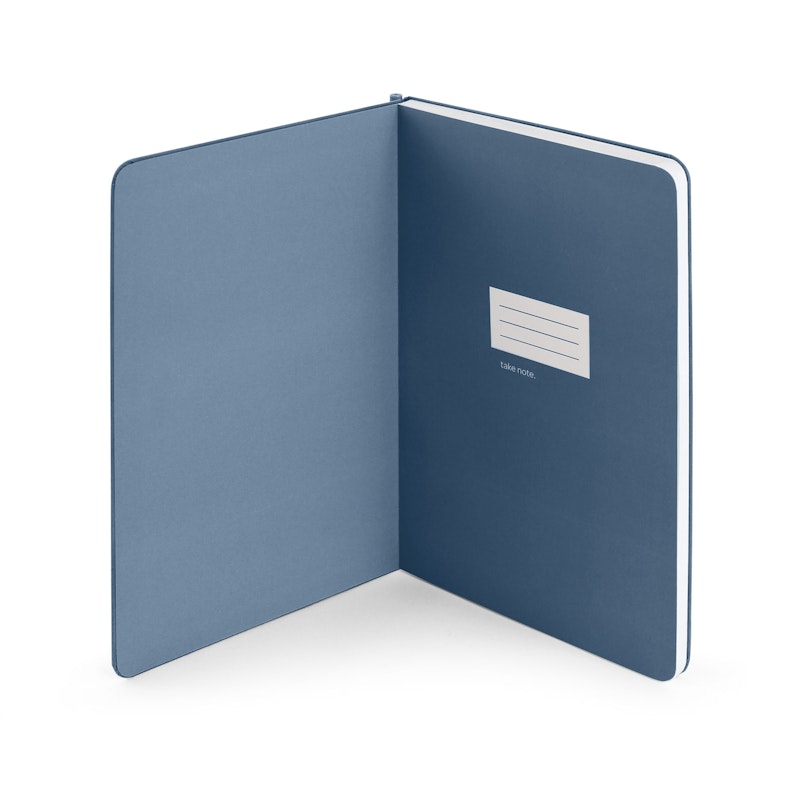 Storm Blue Velvet Sidekick Notebook + Pen,Storm,hi-res image number 3.0