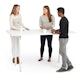 Series A Standing Table, White, 72x30", White Legs,White,hi-res