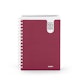 Wine Medium 18 Month Pocket Book Planner, 2020-2021,Wine,hi-res